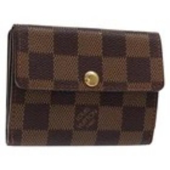 LOUIS VUITTON Damier Ebene Ludlow Coin Purse N62925 LV Auth 134884 - Picture 1 of 16